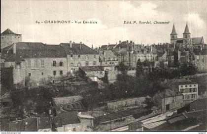 CPA Chaumont Vue Viaduc Generale