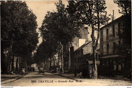 CPA CHAVILLE Grande Rue (1323285)