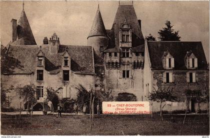 CPA CHEF-BOUTONNE - Chateau de Javarsay (472494)