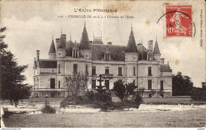 CPA l Anjou Pittoresque Chemille M et L Chateau de l Echo