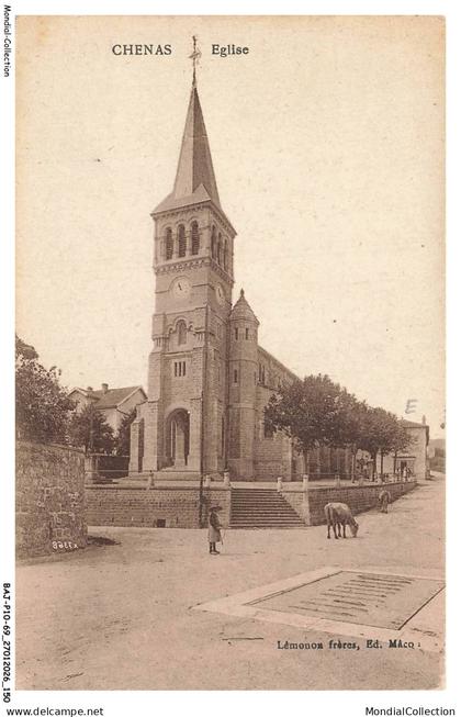 BAJP10-1055-69 - CHENAS - Eglise