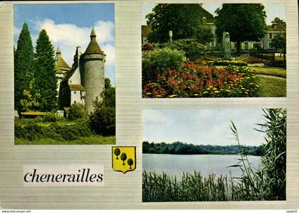 CPSM CHENERAILLES Aimé Monteil château d'Etansanne
