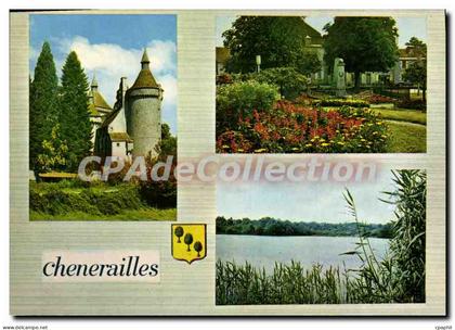 CPSM CHENERAILLES château d'Etansanne