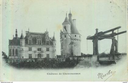 CPA Chateau de Chenonceaux (carte 1900)