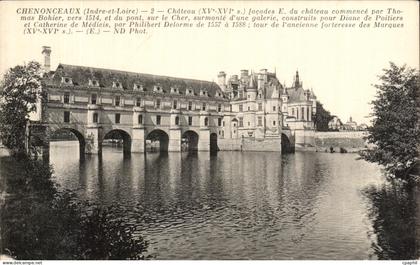 CPA Chenonceaux Chateau