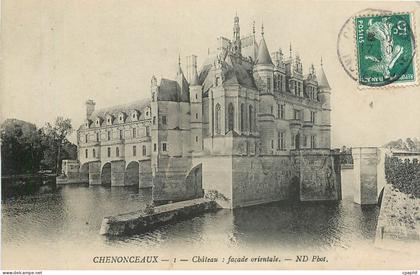 CPA Chenonceaux Chateau facade orientale