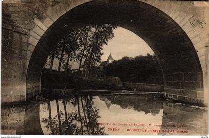 CPA Cheny un effet de mirage de l'Armancon (1478308)
