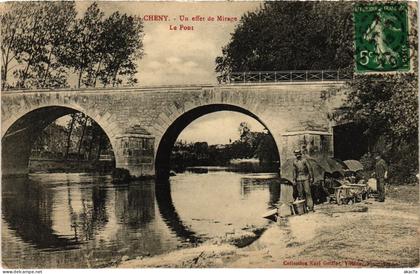 CPA Cheny un effet de mirage le pont (1478314)