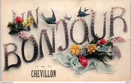 52 - CHEVILLON --  Un bonjour