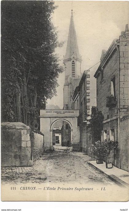 Chinon - L'Ecole primaire Supérieure