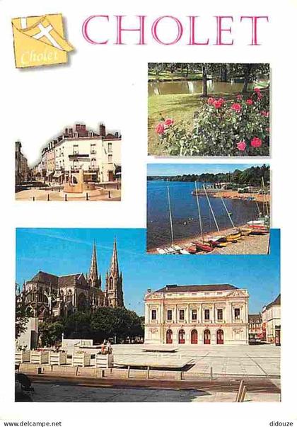 Carte Postale - 49 - Cholet - Multivues - Flamme Postale de Cholet - CPM - Voir Scans Recto-Verso - Poscard - Carta Post