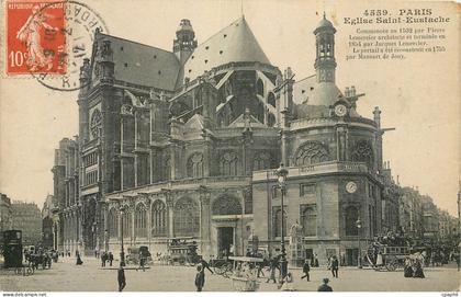 CPA Paris Eglise Saint Eustache