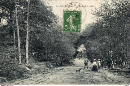 Bois de Clamart CPA Route forestiere