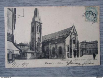 cpa Clamart(92)l'eglise