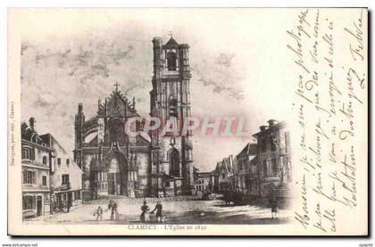 CPA Clamecy L Eglise en 1830