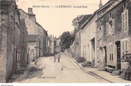 52 - SAN62870 - CLEFMONT - Grande Rue