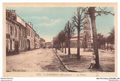 BACP13-1149-56 - CLEGUEREC - La place