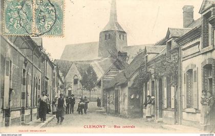 CLEMONT-rue centrale