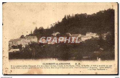 CPA Clermont en Argonne