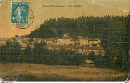 CPA Clermont en argonne vue generale