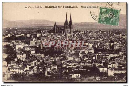 Clermont Ferrand CPA Vue generale