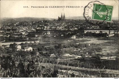 CPA Clermont Ferrand Panorama