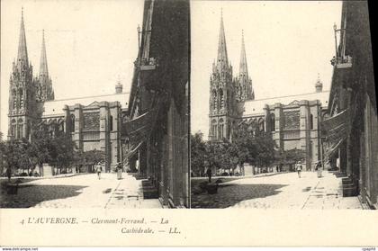 CPA L'Auvergne Clermont Ferrand Carhedrale