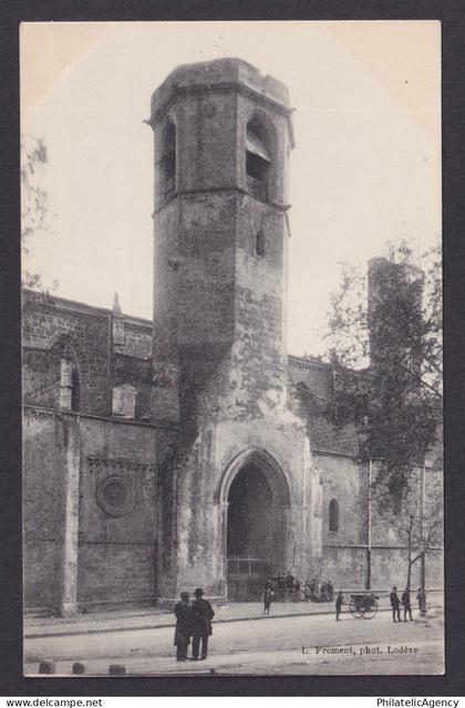 FRANCE, Postcard RPPC, Clermont-l'Hérault, St.Paul Church