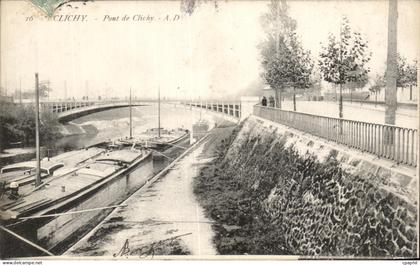 CPA Clichy Pont de Chichy Peniches