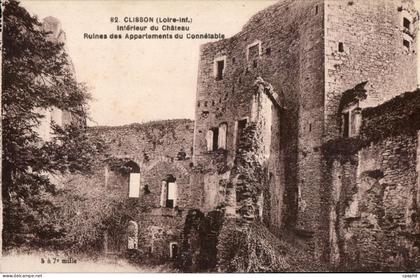 Clisson - Interieur du Chateau - CPA