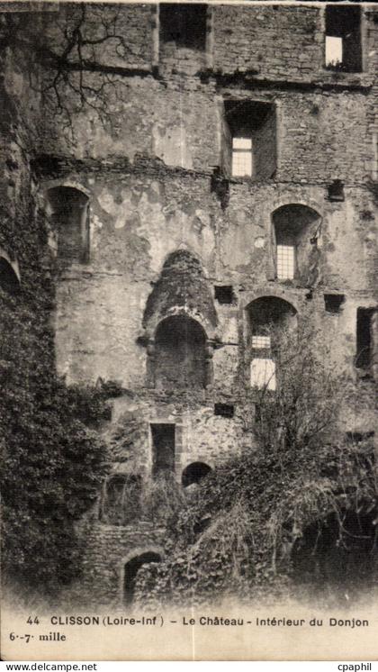 Clisson - Le Chateau - Donjon - CPA