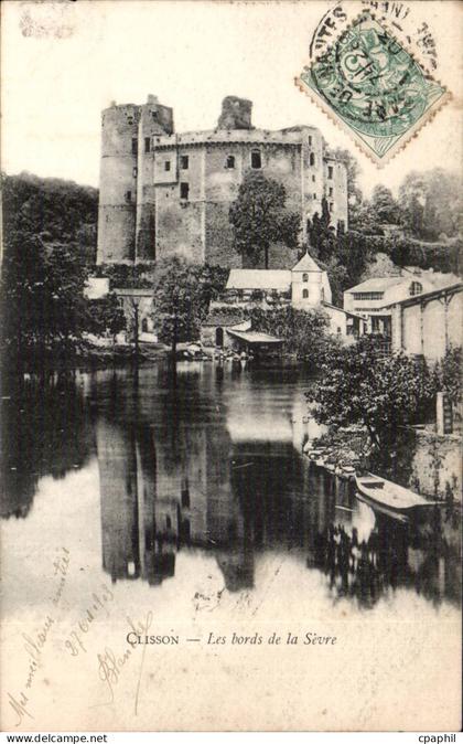 CPA Clisson Les bords de la Sevre