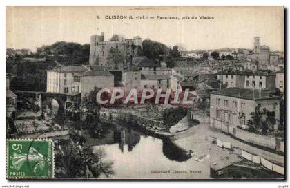 CPA Clisson Panorama pris du Viaduc