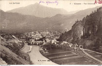 CPA La Savoie Cluses vue generale