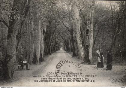 CPA Cognac Parc Francois I Ancienne Dependance du Chateau de Cognac