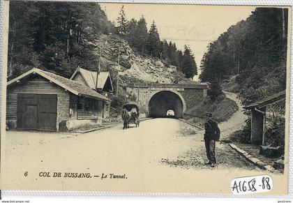 COL DE BUSSANG- LE TUNNEL- ATTELAGE- DOUANIER