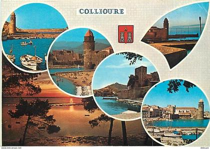 66 - Collioure - Multivues - CPM - Voir Scans Recto-Verso