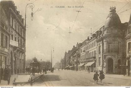 CPA Colmar Rue de Rouffach