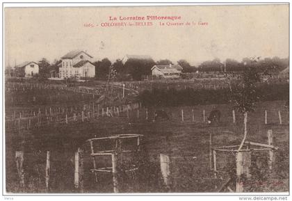 Carte Postale Ancienne de COLOMBEY LES BELLES