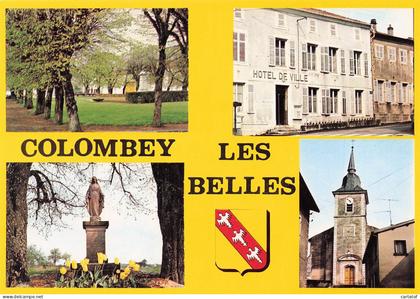 COLOMBEY LES BELLES . CP multivues
