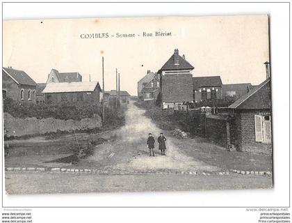 CPA 80 Combles Rue Bleriot