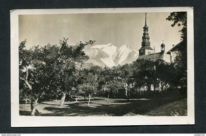24081  CPA - L'Eglise et le Mont-Blanc à Combloux    1930  TB