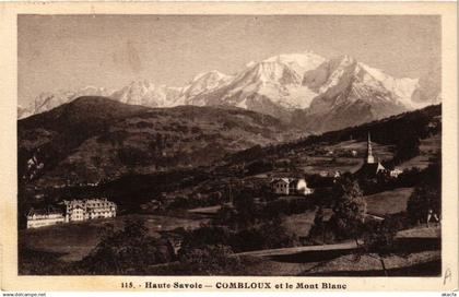 CPA COMBLOUX et le Mont-Blanc (337524)