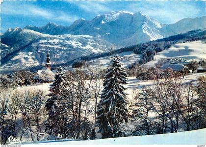 CPM Combloux Hte Savoie Panorama sur le Mont Blanc