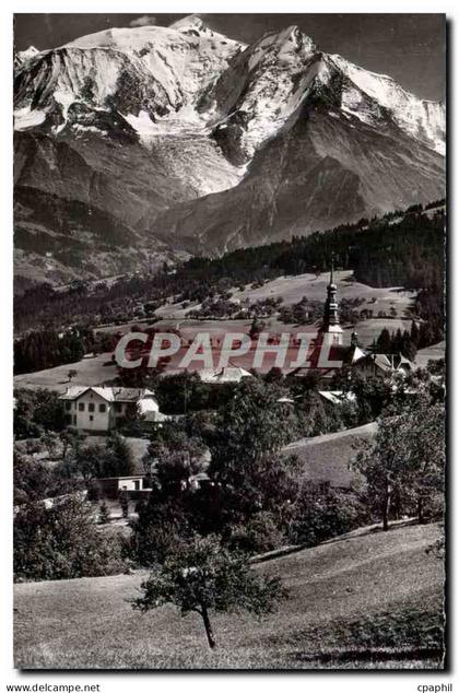 CPSM Combloux et le Mont Blan