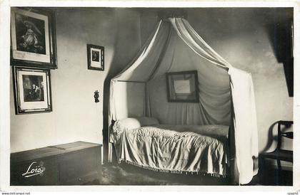 CPA COMBOURG-Interieur du Chaeau -chambre de chateaubriand