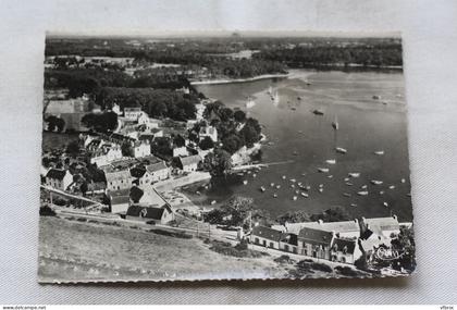 Cpm, Combrit Sainte Marine, vue aérienne, le port, Finistère 29