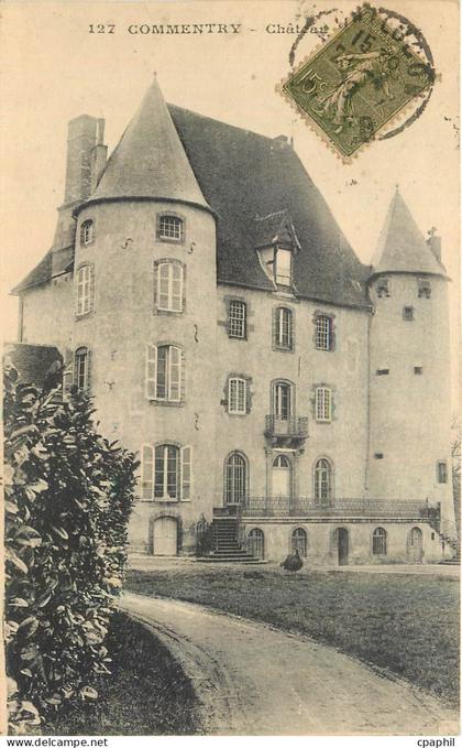 CPA Commentry Chateau