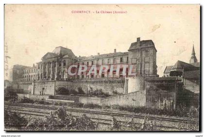 Commercy - Le Chateau - derriere - CPA