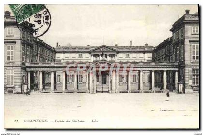 CPA Compiegne Facade du Chateau